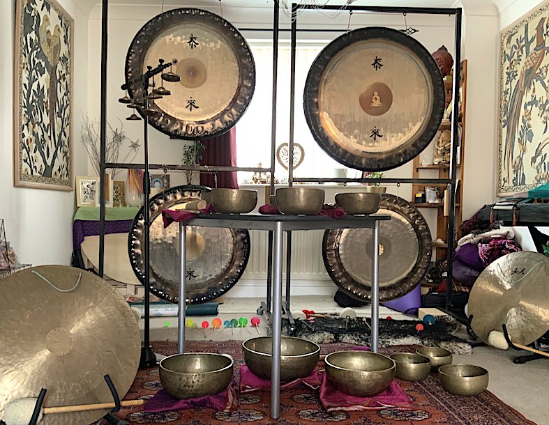 Sonic Retreat Centre Gongs and Singing Bowls