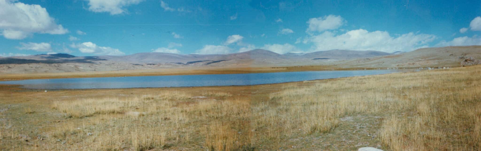 Duut Nuur Panorama Duut Sum in the Altai