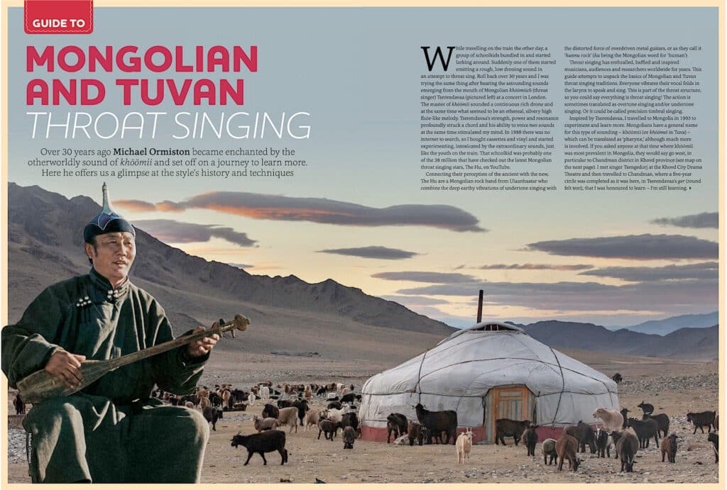 Songlines article page 1 and 2