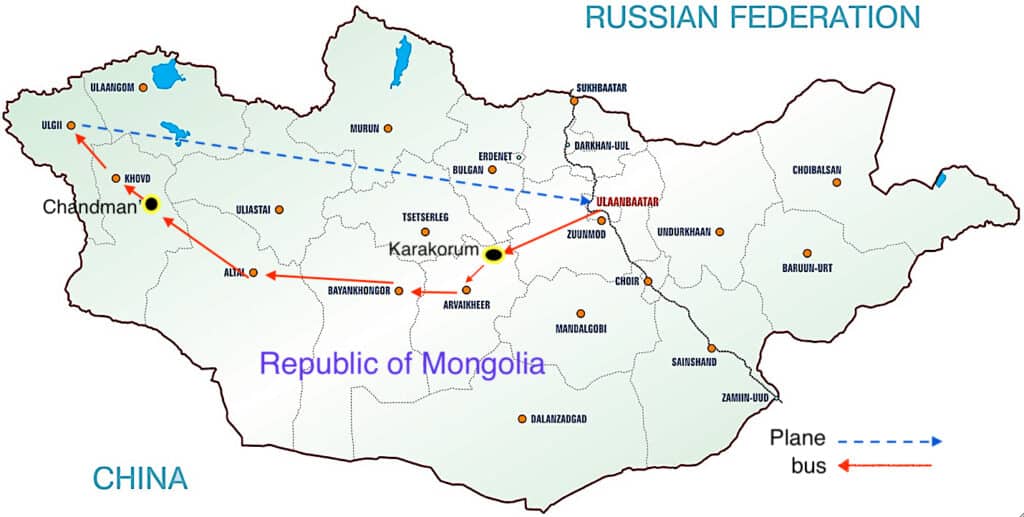 Mongolia map annotated jan 2023