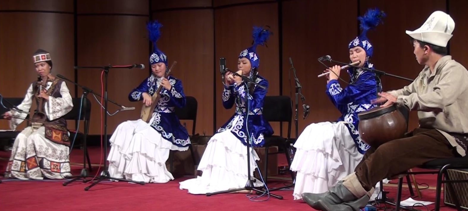 Eke Kyz Spoiled Pampered Girls Gala Concert Biskek Kyrgyzstan