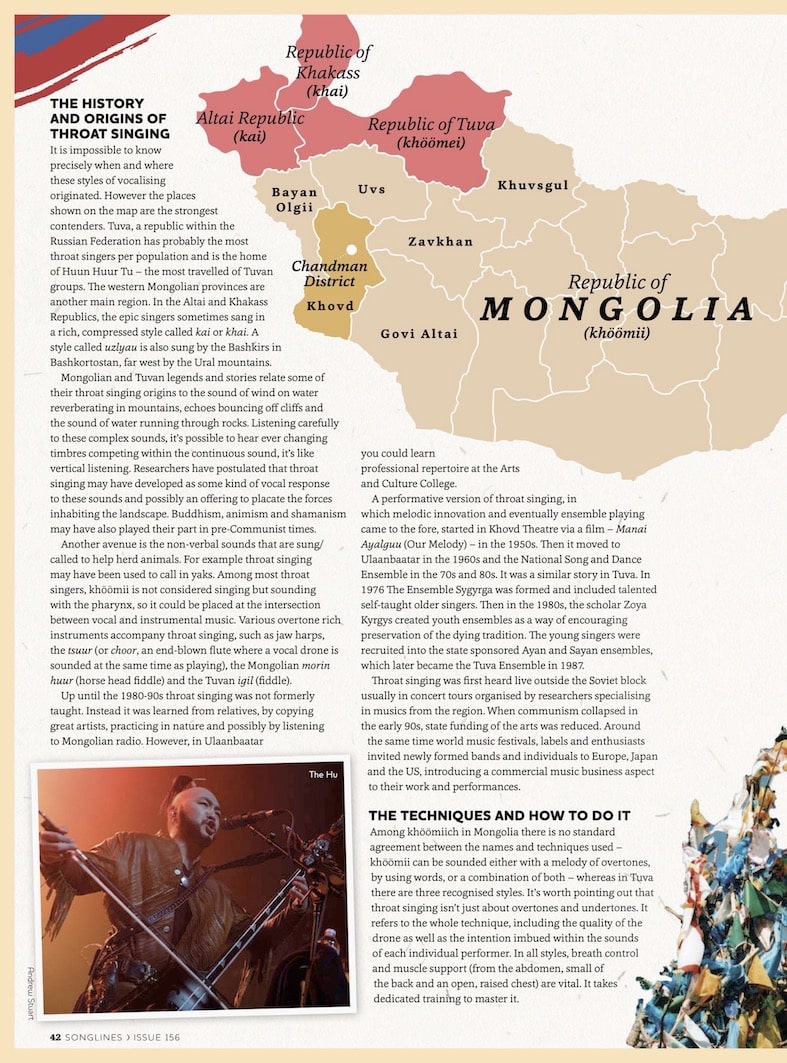 Songlines article page 3